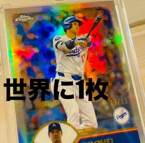 ★世界に1枚★ 大谷翔平 toppsカード ジャージナンバー ホームラン MVP 二刀流 Dodgers ドジャースSHOW TIME MLB ホームラン