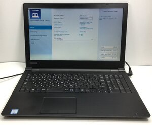 NT: TOSHIBA B55/B Core i3-6006U　2.00GHｚ /4GB /SSD:128GB/ 無線 マルチ ノート