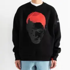 "BLACK WORM" CREW SWEAT