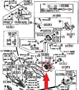 ★希少品★マツダ純正新品★ＭＡＺＤＡ　サバンナ　ＲＸ－７　ＦＣ３Ｓ　ファンドライブ　ファンカップリング