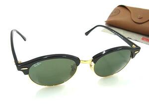 1円 ■美品■ Ray-Ban レイバン RB 4246 901 サングラス メガネ 眼鏡 メンズ レディース ブラック系 FF3567