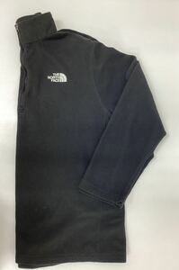 THE NORTH FACE(ザ・ノースフェイス）長袖フリースハーフジップ　カジュアルスポーツ　フリーサイズ　ブラック・黒　ユニセックス　＃16672