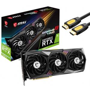 【中古】MSI GeForce RTX 3060 Ti 搭載 DirectX 12 Gaming X Trio VR Ready グラフィックスボー