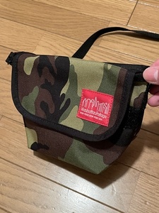 マンハッタンポーテージ Manhattan Portage ビームスボーイ BEAMS BOY ミニ ショルダーバッグ ポーチ サコッシュ 迷彩柄 カモフラージュ