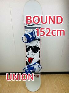 BOUND スノーボード　板　152cm ビンディング　セット　スノボ #569114