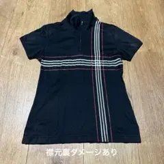 BURBERRY GOLF ハーフジップポロシャツ　SIZE M