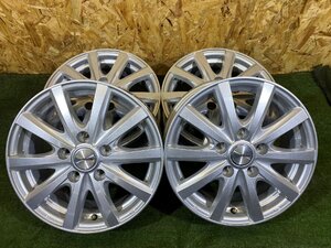 社外品 4本 15×6J 5H PCD114.3 OFFSET+53 725 アルミホイール(沖縄県・離島は発送不可)