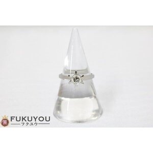 Pt900 プラチナダイヤモンドリング 0.6ct 5.4g 12号 指輪