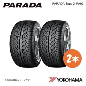 YOKOHAMA ヨコハマタイヤ PARADA Spec-X PA02 255/30R24 サマータイヤ 2本 255 30 24 V XL F1979