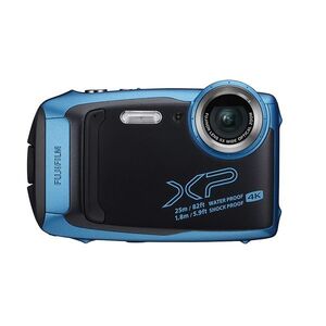 中古 １年保証 美品 FUJIFILM FinePix XP140 スカイブルー