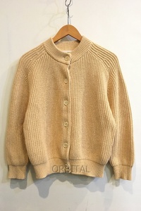 二子玉)DEMY BY DEMYLEE デミリー Callan Knit Cardigan オーガニックコットンカーディガン XS ベージュ 定価￥34,100- 美品