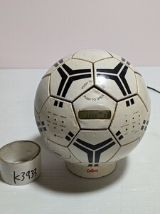 カルビー サッカーボール型CDプレイヤー CDデッキ オーディオ機器　C11 動作確認済み