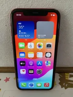 iPhoneXR 128GB レッド SIMロック解除済み