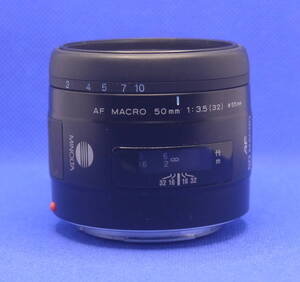 MINOLTA / ミノルタ【 AF MACRO 50mm f/3.5 New 】 動作OK / 少カビ有 / ジャンク品　!!