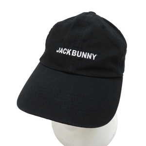 【1円】JACK BUNNY ジャックバニー キャップ ブラック系 FR [240101155317]