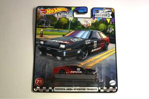 ホットウィール HOT WHEELS ブールバード TOYOTA AE86 SPRINTER TRUENO スプリンター　トレノ　未開封