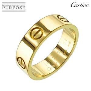 カルティエ Cartier ラブ #58 リング K18 YG イエローゴールド 750 指輪 Love Ring 90228267
