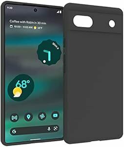 Pixel6a ケース マット ブラック Pixel 6a 黒 ケース TPU 米軍規格 軽量 超薄型 ピクセル6a カバー マッ