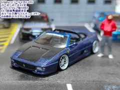 京商 トミカ改造 フェラーリ F355 GTS ホットウィール カスタム1/64