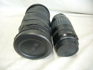 CANON ZOOM LENS EF 100-300mm 4.5-5.6 ULTRASONIC ソフトケース付き　中古品　当時物