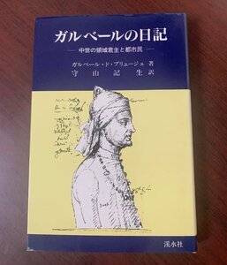 ガルベールの日記　中世の領域君主と都市民　ガルベール・ド・ブリュージュ（著）　1998年　　T28-20