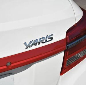 【新品】YARIS エンブレム TOYOTA 縦 3.0 x 横 14.0cm