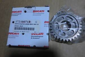 新品　DUCATI ドリブンギヤ 2nd 30t 900m-ss /2002 999/2003 　　17210071B ( ドゥカティ ギア