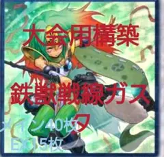 遊戯王 大会用構築 鉄獣戦線ガスタ デッキ