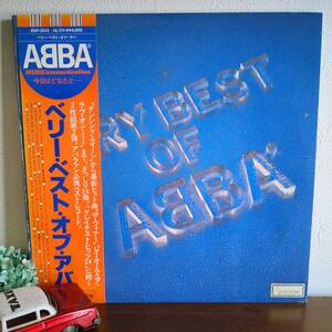 al084■LPレコード洋楽　ABBA　アバ『VERY BEST OF ABBA』2LP　1981年作 POP　名曲ダンシングクィーン・マネー・マネー・マネー多数収録