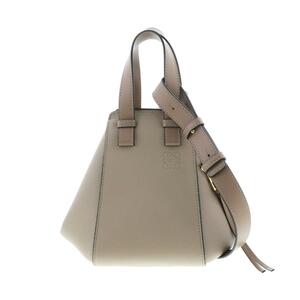 LOEWE ロエベ バッグ ハンドバッグ A538H13X03 Beige leather ハンモックバッグ コンパクト