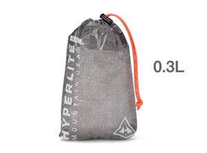 Hyperlite Mountain Gear DRAWSTRING STUFF SACKS nano 0.3L Gray New ハイパーライトマウンテン ドローストリングスタッフサック UL