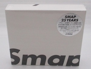 【新品】SMAP CD3枚組「SMAP 25 YEARS (初回限定仕様)」検索：VICL-64693-95 スマップ 中居正広 木村拓哉 稲垣吾郎 草彅剛 香取慎吾 未開封