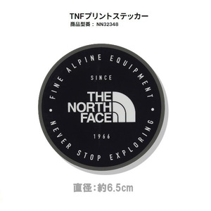 THE NORTH FACE ザノースフェイス TNFプリントステッカー FA　NN32348　ステッカー　アウトドア