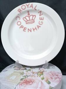 26CM 未使用◇自宅保管 ロイヤルコペンハーゲン ニューシグネチャー レッド プレート ROYAL COPENHAGEN ※箱内保管