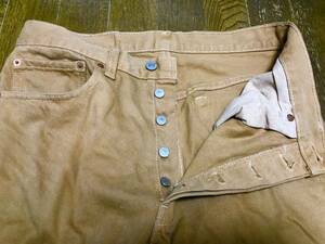 Levi’s リーバイス　501 W32L34 レンガ色