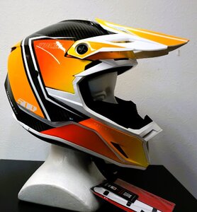 ★★シーズン割引★★１０％オフ★★ ALTITUDE 2.0 CARBON FIBER HELMET / ORANGE POP / Ｌ　スノーモービル　ヘルメット