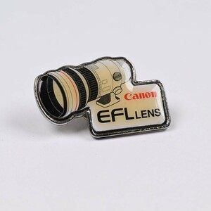 ■Canon EFレンズ バッジ 希少品 キヤノン キャノン グッズ 販促品■