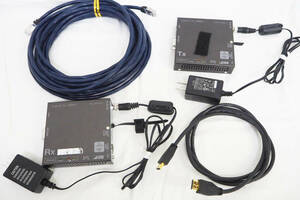 IDK ★【HDC-TH100-C / HDC-RH100-C】4K対応 HDMI ツイストペアケーブル延長送信器Cat6 Tx for HDMI / Cat6 Rx for HDMI 