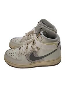 NIKE◆ハイカットスニーカー/24.5cm/WHT/レザー/DM0209-100