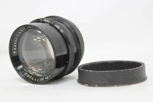 【訳あり品】 カールツァイス Carl Zeiss Jena Tessar 21cm F4.5 レンズ v8096