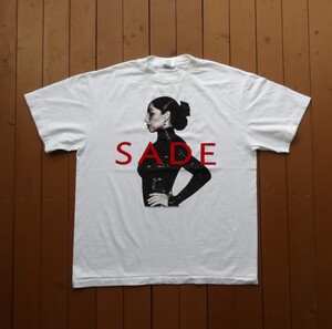 SALE ¥1スタ オークション シャーデー Tシャツ サイズ XL SADE CRAMBERRIES APPLE NIRVANA RED HOT CHILLI PEPPERS SONIC YOUTH 