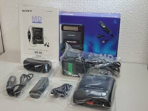 ★通電確認済　外観良品　SONY ソニー MZ-R2 MDウォークマン ジャンク　付属品多数★