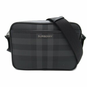 バーバリー マズウェル クロスボディバッグ ブランドオフ BURBERRY PVCコーティングキャンバス ショルダーバッグ PVC/レザー メンズ