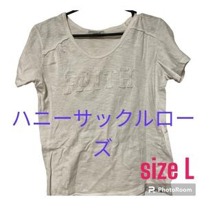 ハニーサックルローズ tシャツ レディース トップス 白 ホワイト 匿名配送