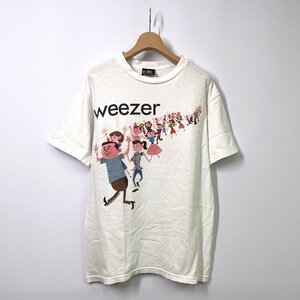 WEEZER ウィーザー バンドTシャツ M ホワイト 白 半袖 2000 GIANT ジャイアント