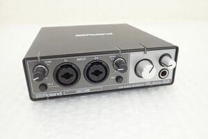 D853-60　 Roland ローランド Rubix22 USBオーディオインター フェース 音響機器　中古現状品