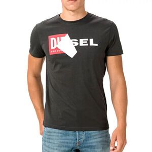 DIESEL Tシャツ XXL T DIEGO QA T-SHIRT チャコールグレー　ディーゼル