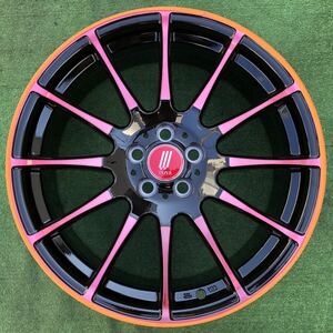 LYZER 18インチ 7.5J +48 100 1本のみ★プリウス レクサスCT200h 86 BRZ ウィッシュレガシー等に