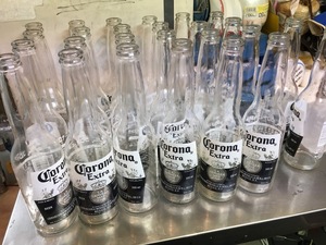 コロナビール エキストラ 24本＋α 空びん 空瓶 空き瓶 空ボトル 空ビン 空きビン corona extra インテリア 照明 花瓶 加工に メキシカン