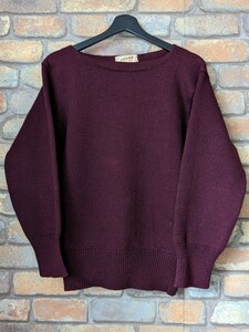 ☆40’s-50’s☆ LOGAN KnittingMills BoatNeckSweater ビンテージ ボートネック セーター ローガン